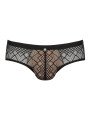 Severio Jockstrap Noir en Dentelle