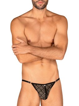 Severio String Noir en Dentelle