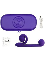 Snail Vibe Vibromasseur Double Stimulation Violet