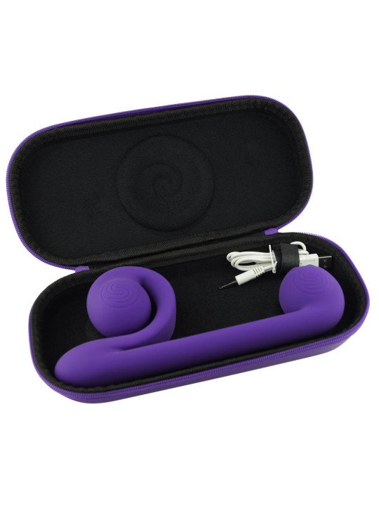 Snail Vibe Vibromasseur Double Stimulation Violet