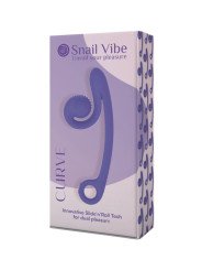 Snail Vibe Curve Violet Vibromasseur Double Stimulation