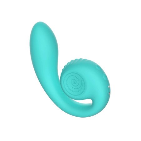 Snail Vibe Gizi Bleu Vibromasseur Double Stimulation