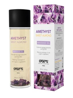 Exsens Huile de Massage Bio Améthyste Amande Douce