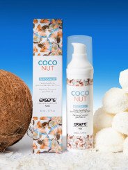 Exsens Gel de Massage Chauffant Gourmand Coconut