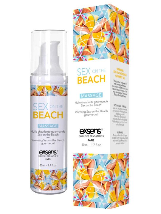 Exsens Gel de Massage Chauffant Gourmand Sex on the Beach