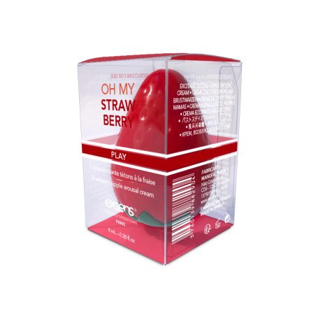 Exsens Oh My Strawberry Fraise Crème Excitante pour Tétons