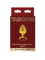 Taboom Plug Bijou Anal Or et Strass Rouge S Bondage in Luxury