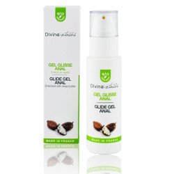 Divinextases Lubrifiant GEL GLISSE BIO ANAL. La Clef des Charmes, loveshop Toulouse.