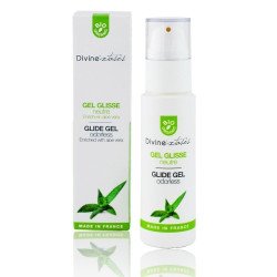 Divinextases Lubrifiant GEL GLISSE BIO NEUTRE. La Clef des Charmes, loveshop Toulouse.