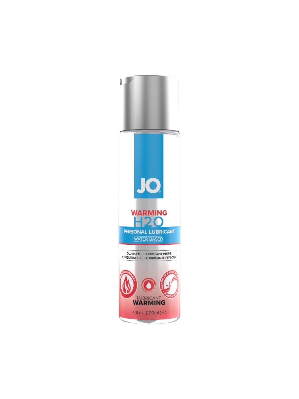 System Jo H2O Warming Lubrifiant Chauffant 120 ml