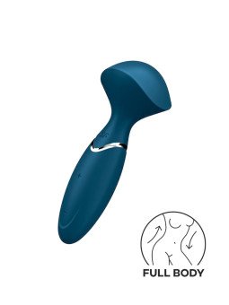 Satisfyer Mini Wand-er Bleu Stimulateur Clirotidien