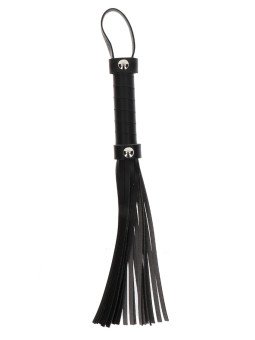 Taboom Petit Martinet Simili Cuir Noir Bondage Essentials