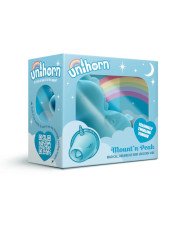 Unihorn Stimulateur Clitoridien Licorne Mount'n Peak Bleu