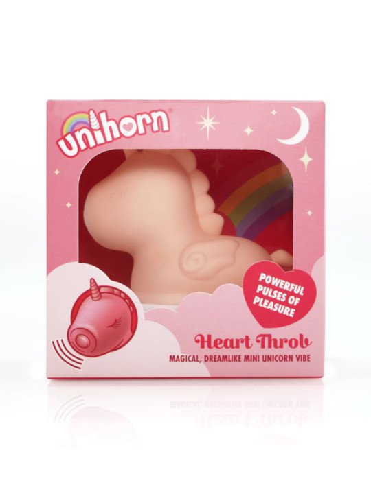 Unihorn Stimulateur Clitoris Licorne Heart Throb Rose