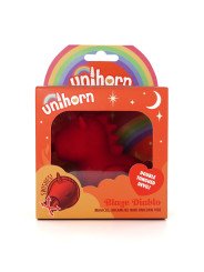 Unihorn Stimulateur Clitoris Licorne Blaze Diablo Rouge