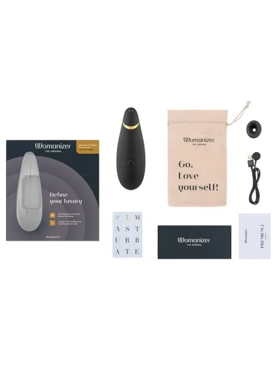 Womanizer Premium 2 Noir Contenu