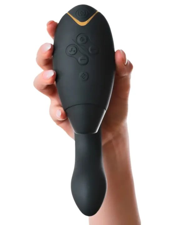 Womanizer Duo 2 Stimulateur Clitoris et Point G Noir