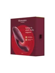 Womanizer Duo 2 Stimulateur Clitoris et Point G Rouge Packaging