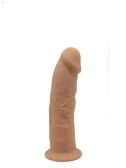 Gode Réaliste Modèle 2 15,4 cm Double Densité Beige Caramel
