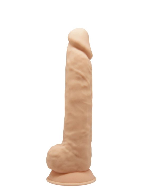 SilexD Gode Réaliste avec Testicules Modèle 1 26.3 cm Thermo Reactif