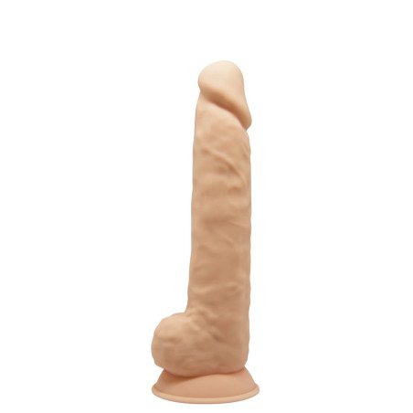 SilexD Gode Réaliste avec Testicules Modèle 1 26.3 cm Thermo Reactif