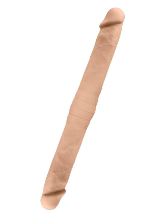 SilexD Double Dildo Réaliste M 42,5 cm Thermo Réactif