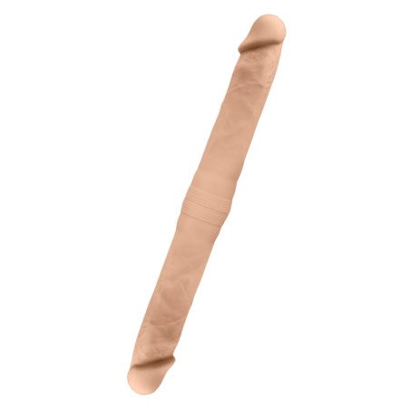 SilexD Double Dildo Réaliste M 42,5 cm Thermo Réactif