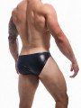 Cut4Men Slip Boost en Simili Cuir Noir