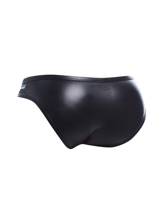 Cut4Men Slip Snap Ergonomic en Wetlook Noir