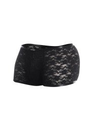 Cut4Men Lace Boxer en Dentelle Noire