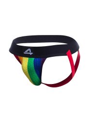 Cut4Men Jockstrap Stripe Pride