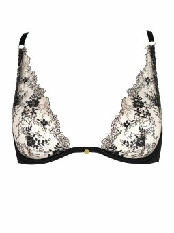Atelier Amour Soutien-Gorge Triangle à Armatures Après Minuit Noir