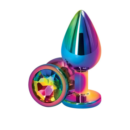 Ns Novelties Plug Anal M Multicolore Rear Assets