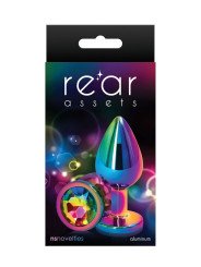 Ns Novelties Plug Anal M Multicolore Rear Assets