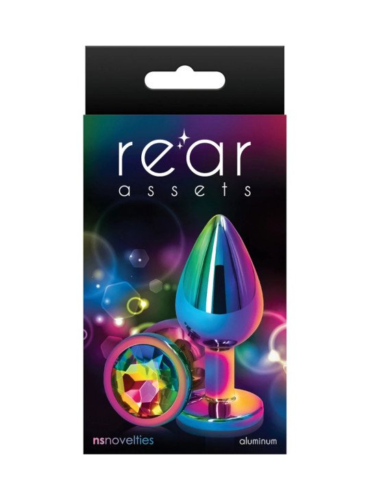 Ns Novelties Plug Anal M Multicolore Rear Assets