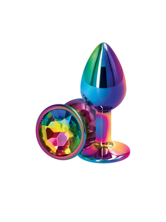 Ns Novelties Plug Anal S Multicolore Rear Assets
