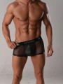 Anaïs for Men Ares Boxer Noir en Résille