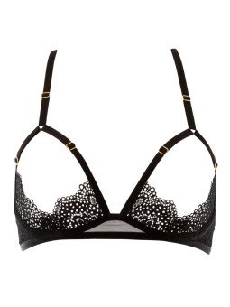 Soutien-gorge Ouvert Nommée Désir Noir Atelier Amour