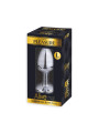 Plug Anal Bijou L Metal avec Strass Alive