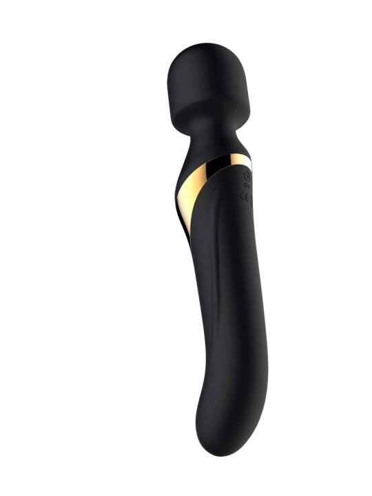 Dual Orgasms Noir Dorcel : Vibromasseur et Wand Double Stimulation