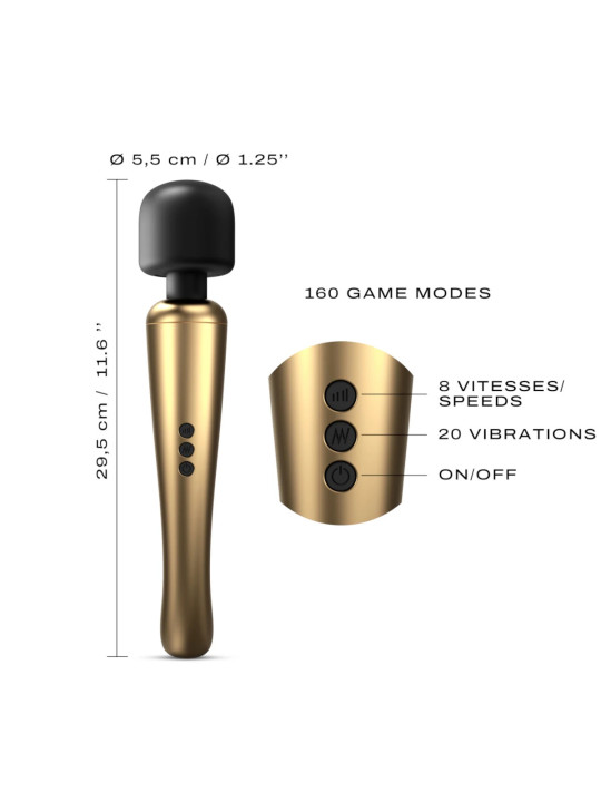 Megawand Dorcel Stimulateur Externe Wand Doré Megawand Dorcel Stimulateur Externe Wand Doré