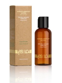 Massage Lubrifiant Naturel Fleur d'Oranger YESforLOV