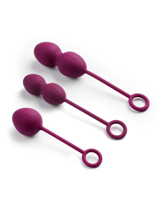Nova Violet Coffret Trio Boules de Geisha Svakom