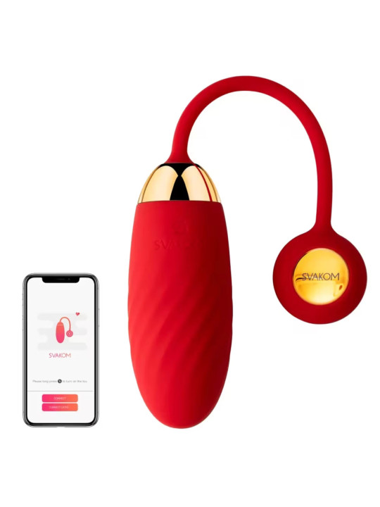 Ella Neo Rouge Oeuf Vibrant Connecté Svakom