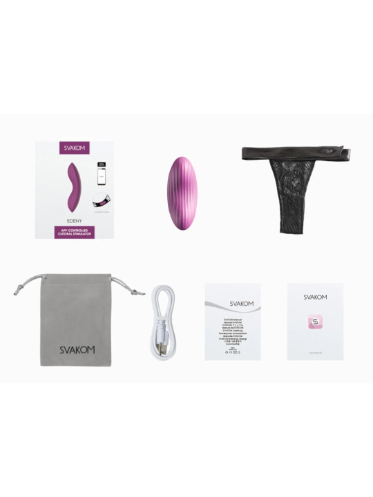 Edeny Stimulateur Clitoris Connecté Svakom
