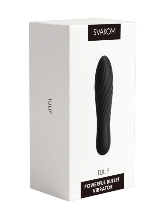 Tulip Noir Mini Vibromasseur Svakom