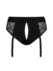 Diva Harnais Lingerie Strap-on-MeDentelle Noire Dos