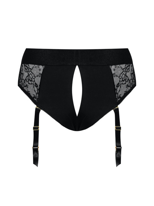 Diva Harnais Lingerie Strap-on-MeDentelle Noire Dos