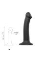 Dildo Double Densité M Strap-on-Me Noir Dimensions