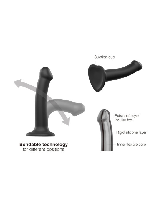 Dildo Double Densité L Strap-on-Me